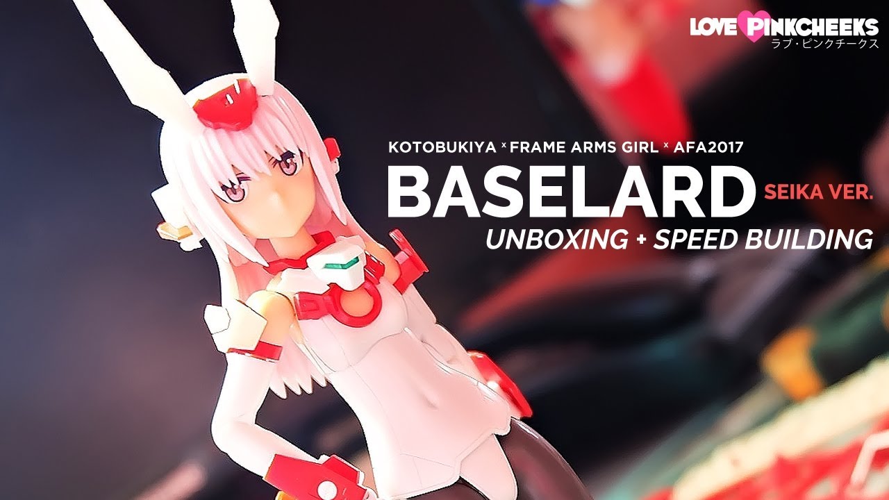 UNBOXING Kotobukiya Frame Arms x Anime Festival Asia: Baselard Seika ver.